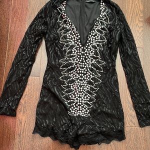 Lace romper
